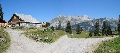 Panorama auf Alpwirtschaft Oelberg 