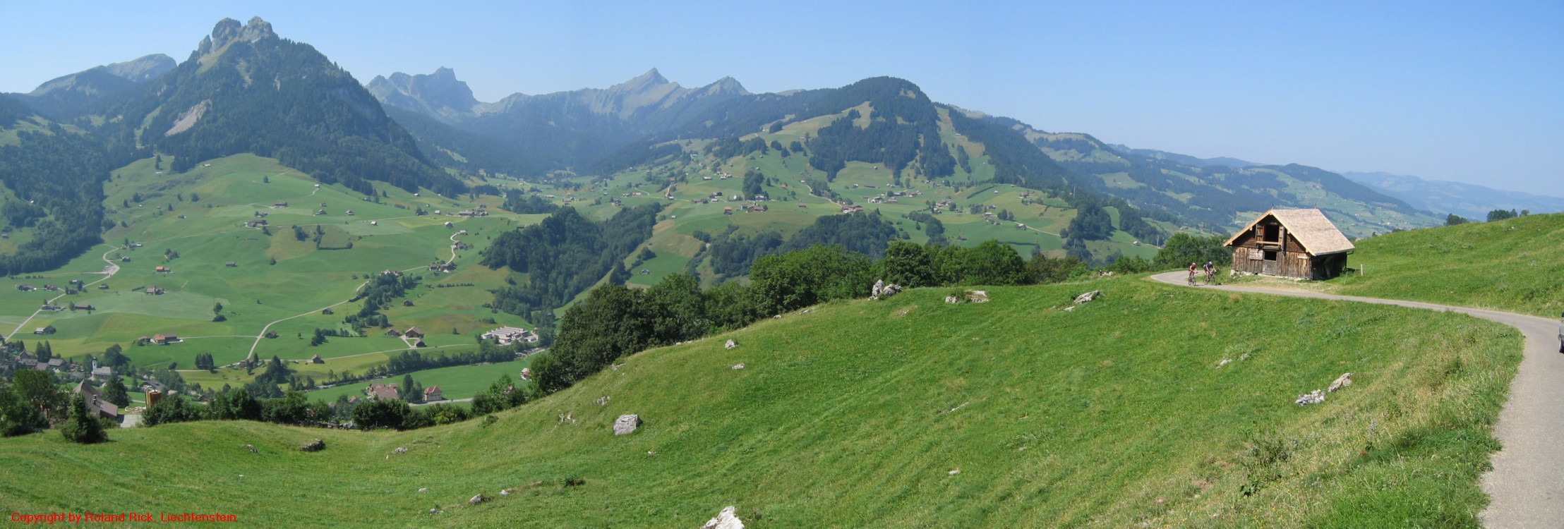 Panorama ob Stein